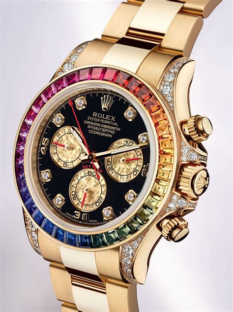 rolex daytona rainbow bezel price|rolex daytona chronograph diamond.